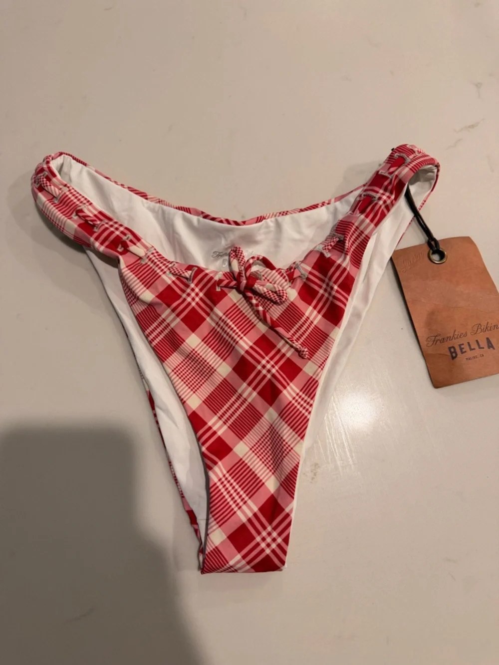 Frankies Bikinis Dove Classic Bikini Bottoms Sz M